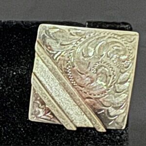 Sterling Silver Geometric Earrings